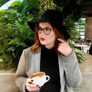 Top Shop Felt black hat